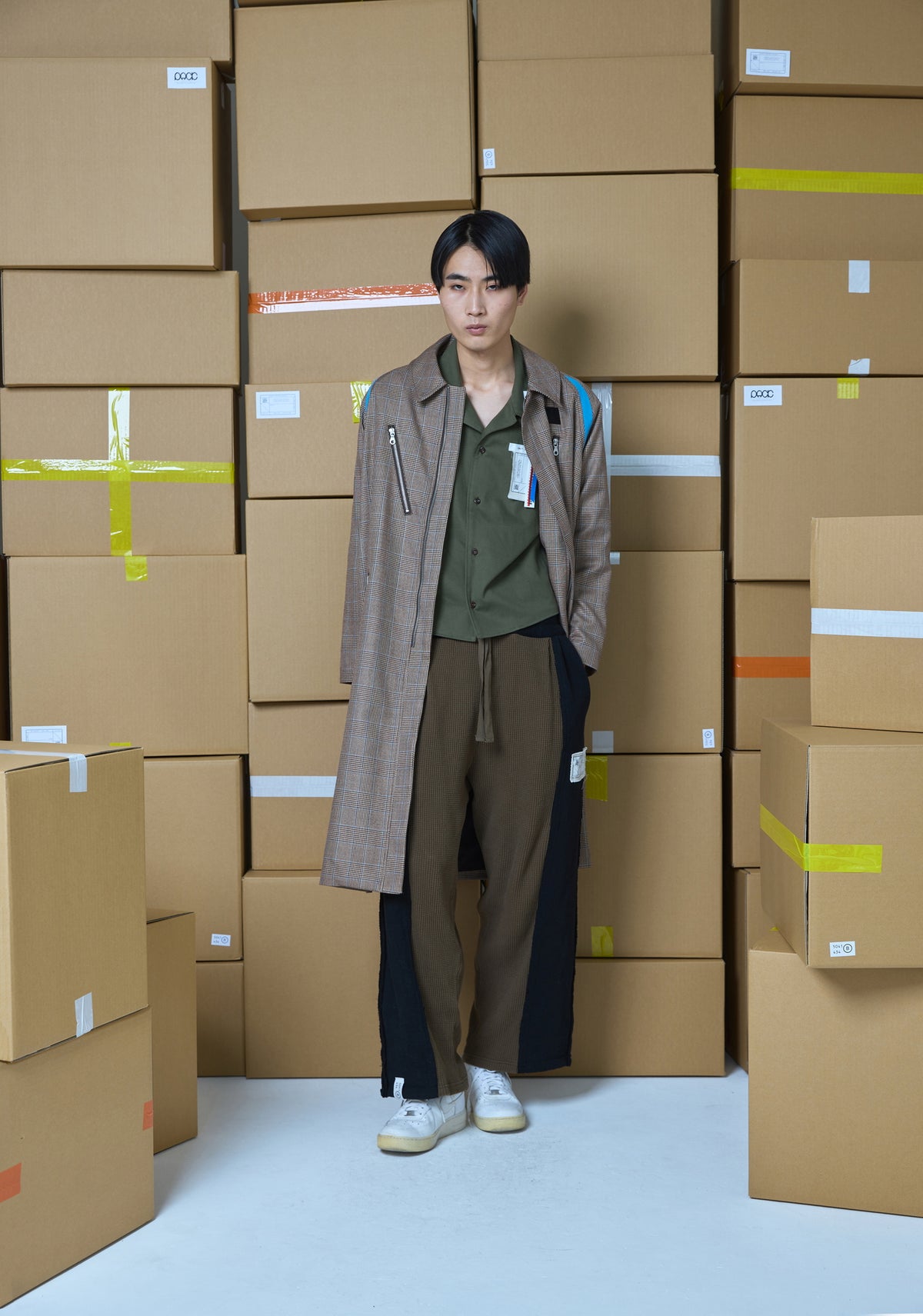LABELLED OP COLLAR SHIRT