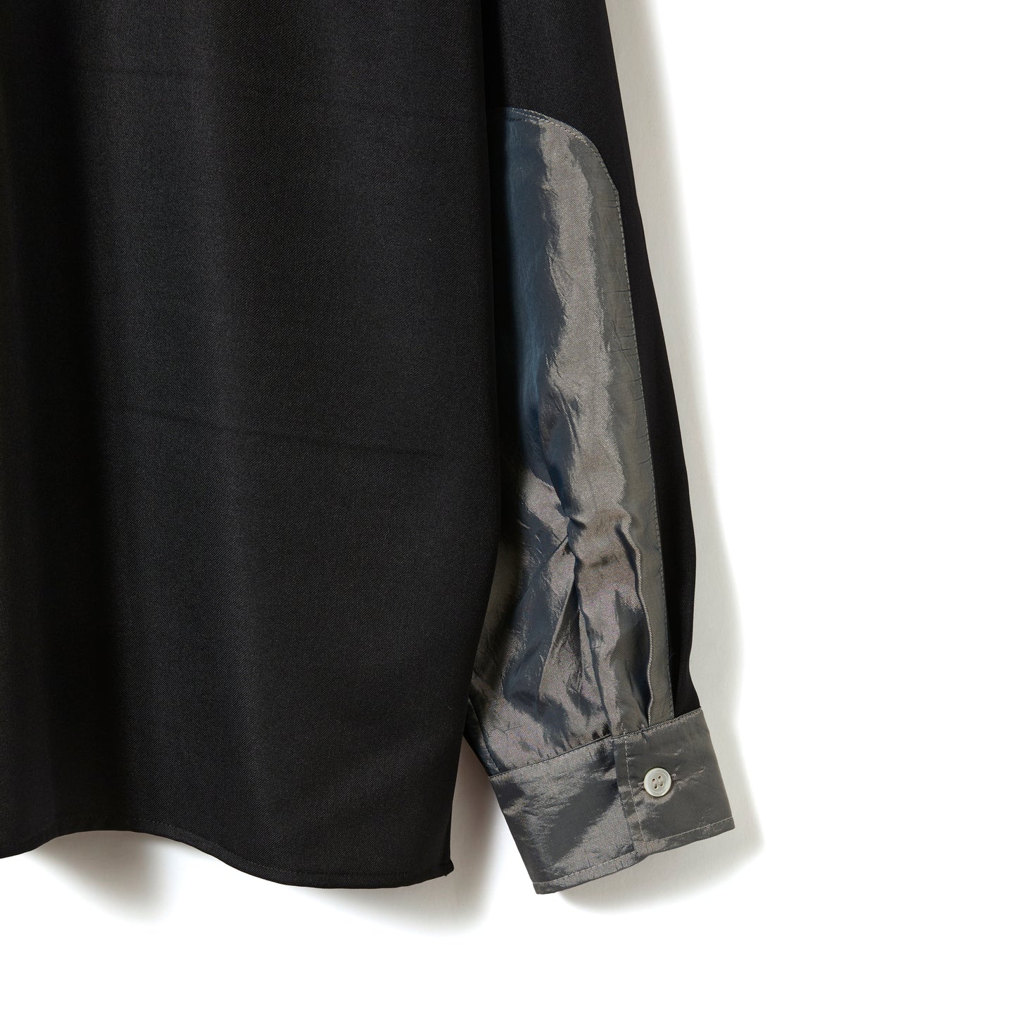 FLAP OP COLLAR ZIP SHIRT