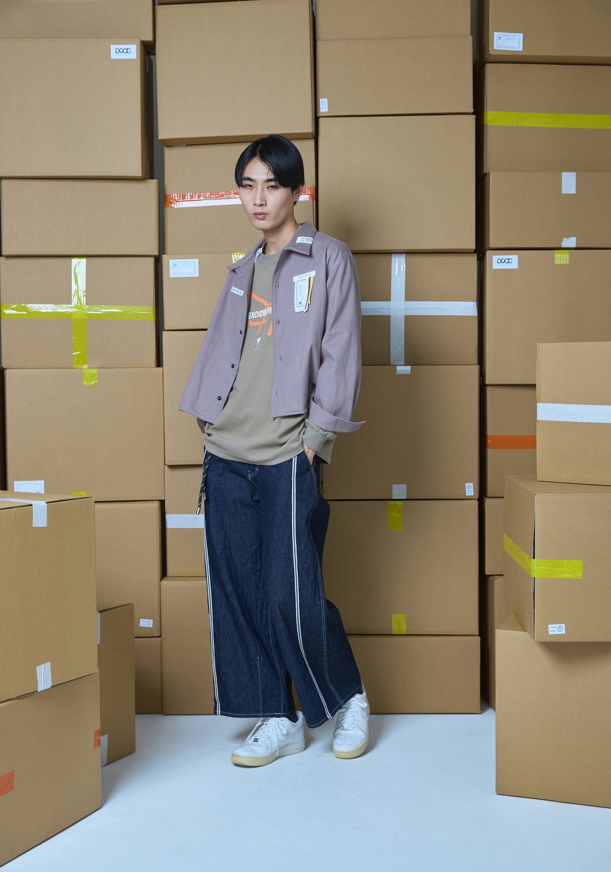 LABELLED OP COLLAR SHIRT