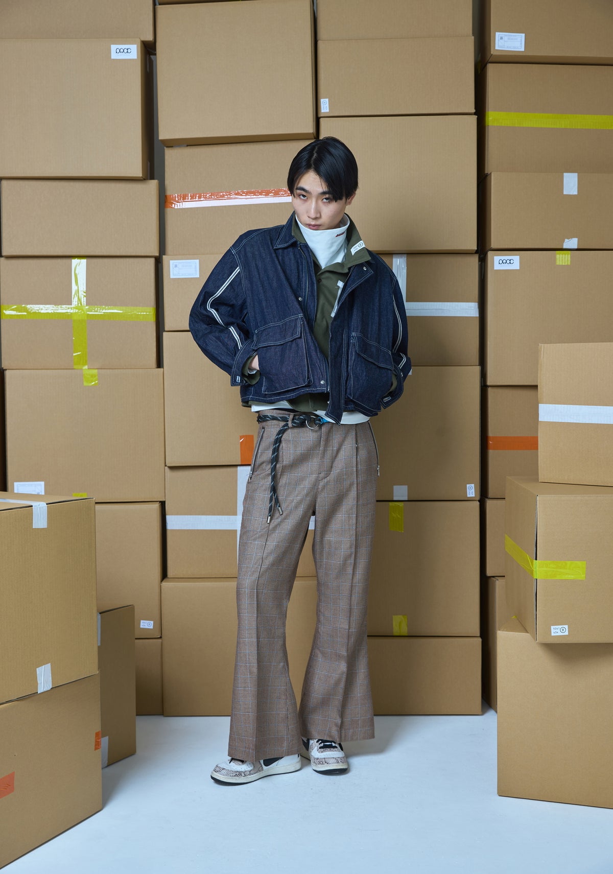 LABELLED OP COLLAR SHIRT