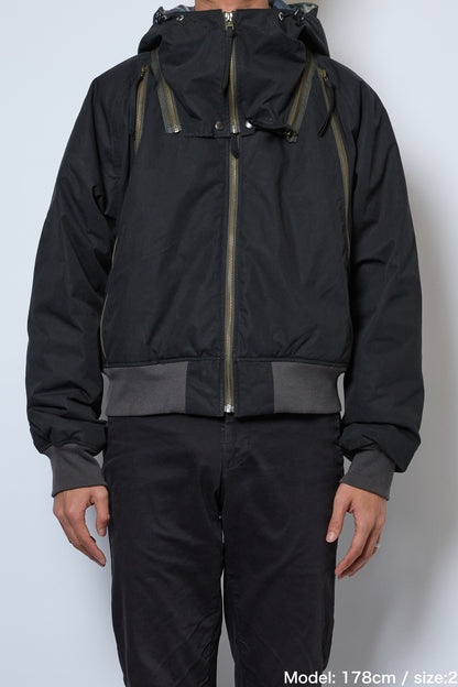 SLIT POCKET ZIP JACKET
