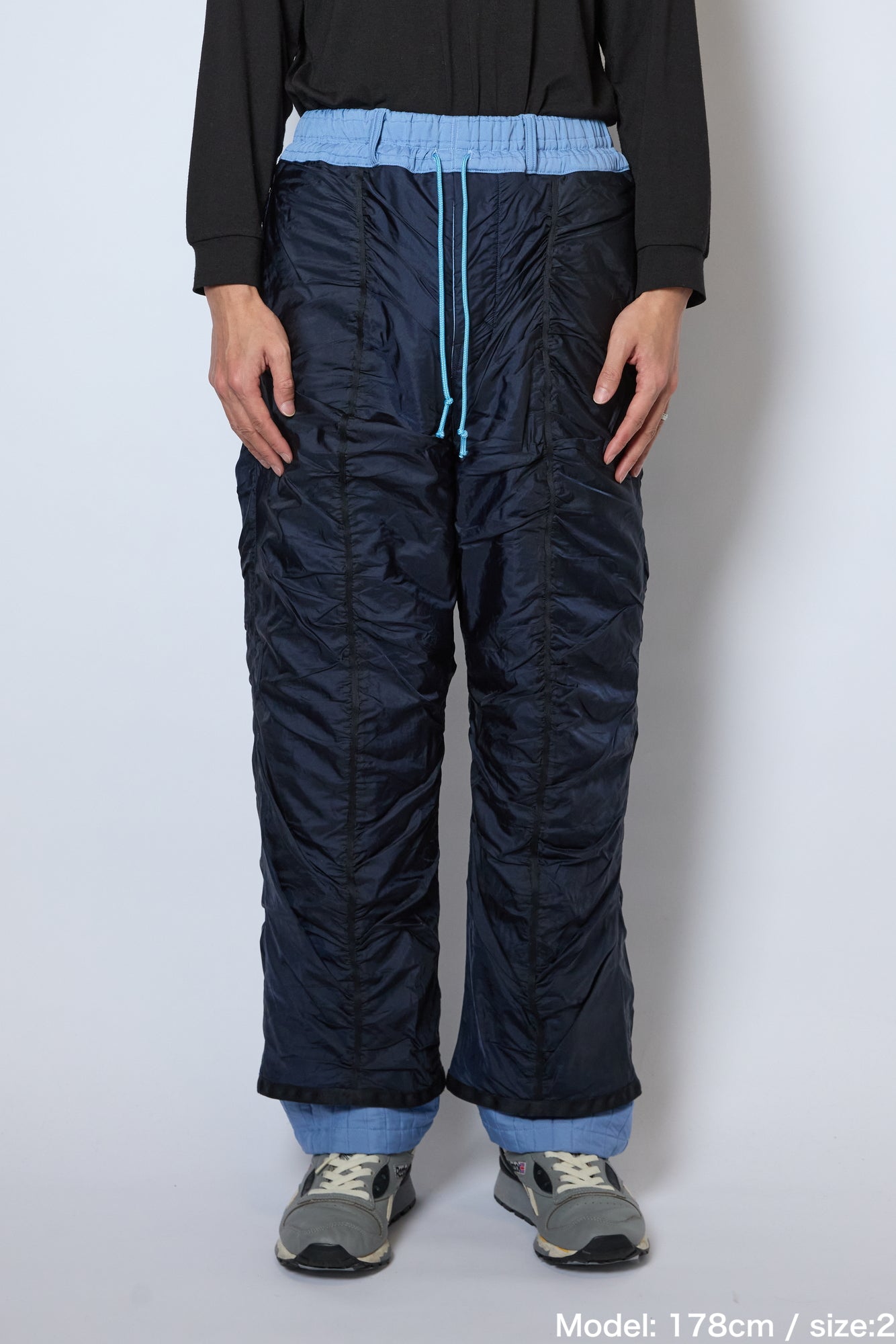 GATHER LAYERED PANTS