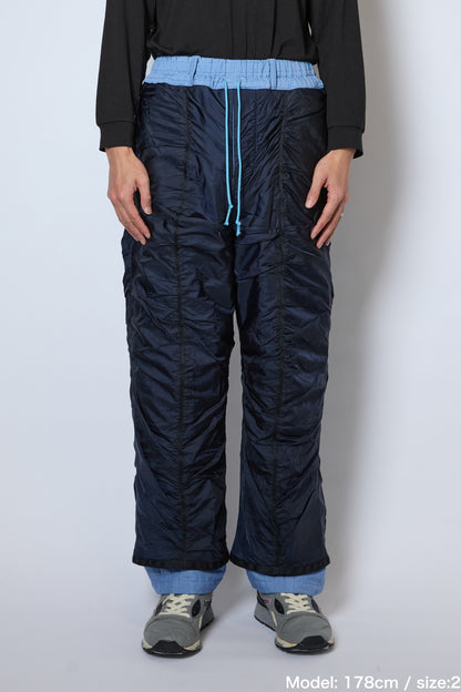 GATHER LAYERED PANTS