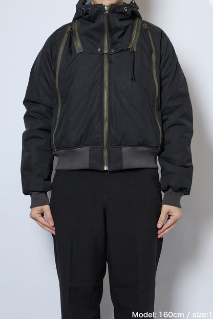 SLIT POCKET ZIP JACKET