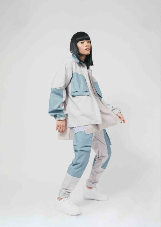 BICOLOR BLOUSON【SAMPLE】