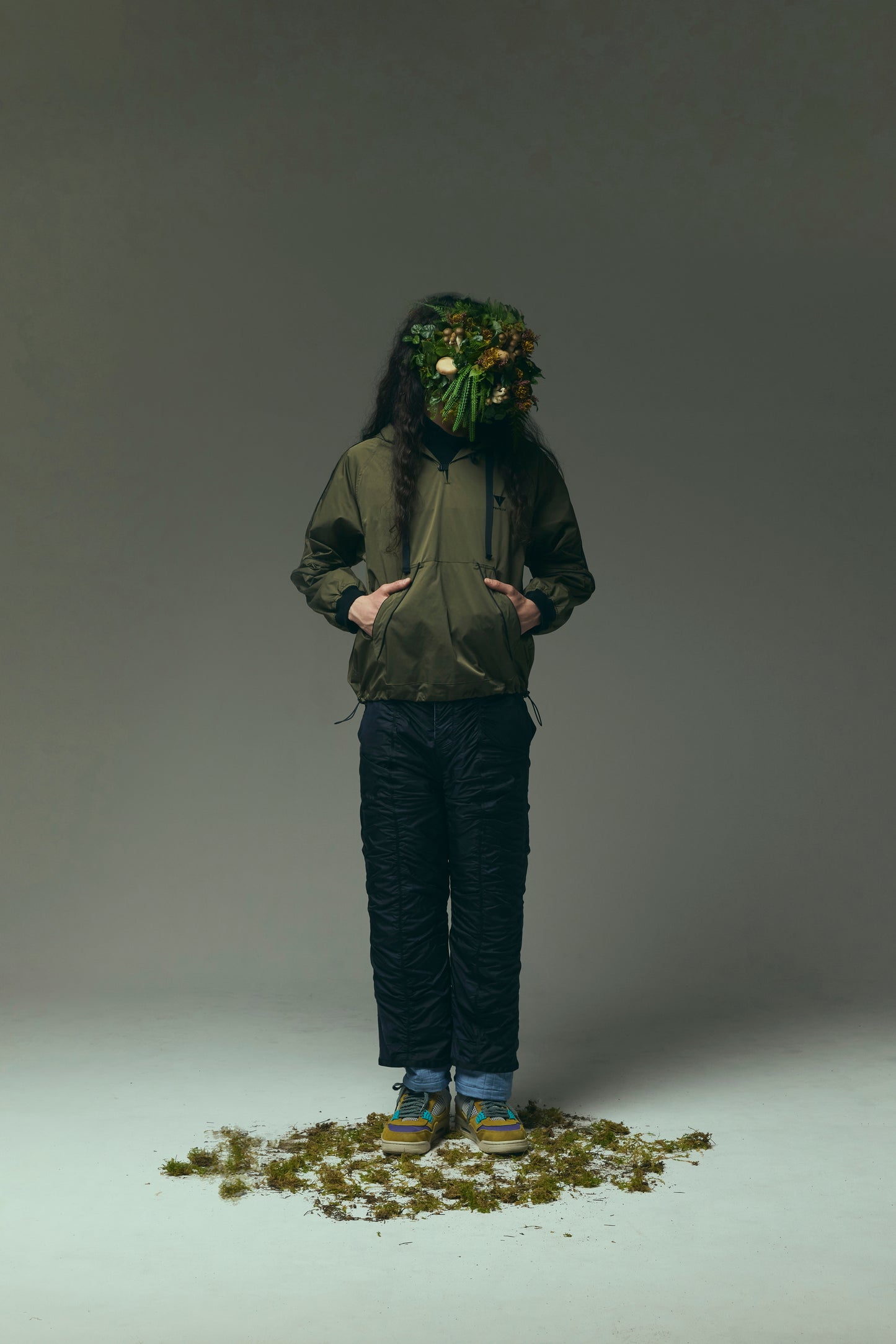 GATHER LAYERED PANTS