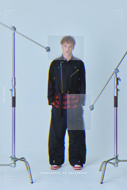 COTTON LINEN RIDERS JACKET