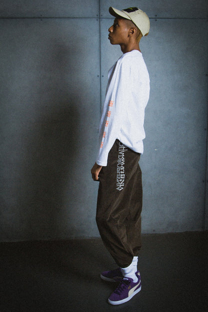 CORDUROY SILVER PN【SAMPLE】