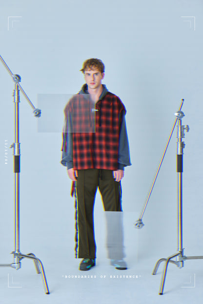 CHECK PULLOVER