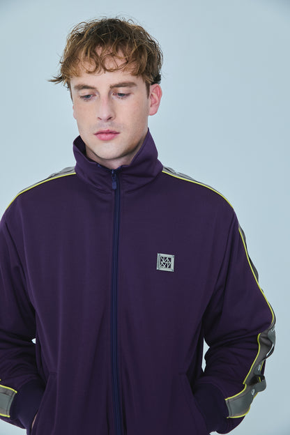 EYELET TRACK JACKET