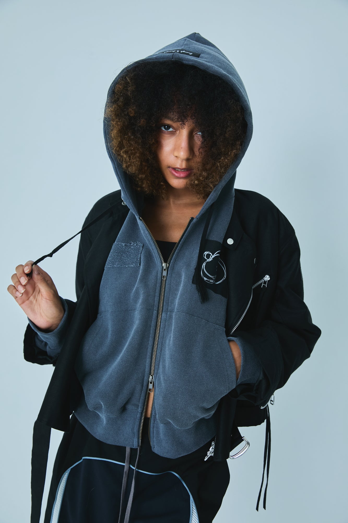 SHORT ZIP PARKA