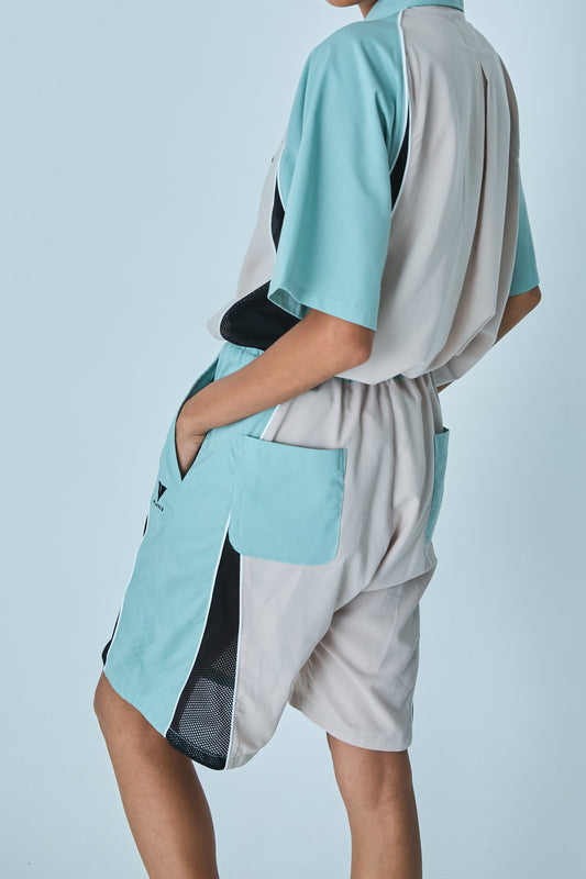 3TONE HALF PANTS