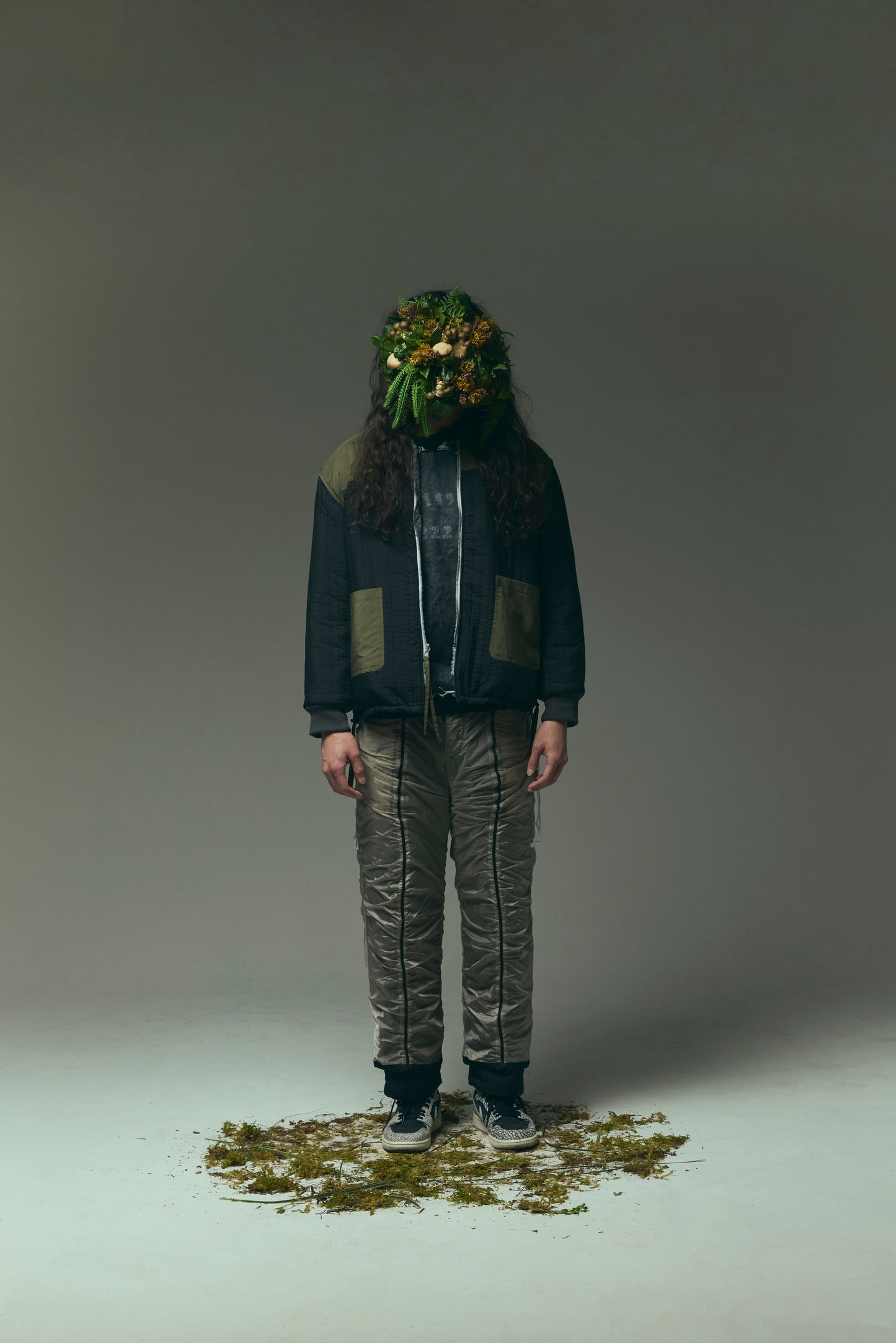 GATHER LAYERED PANTS