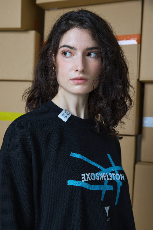"EXOSKELETON" WAFFLE TOP