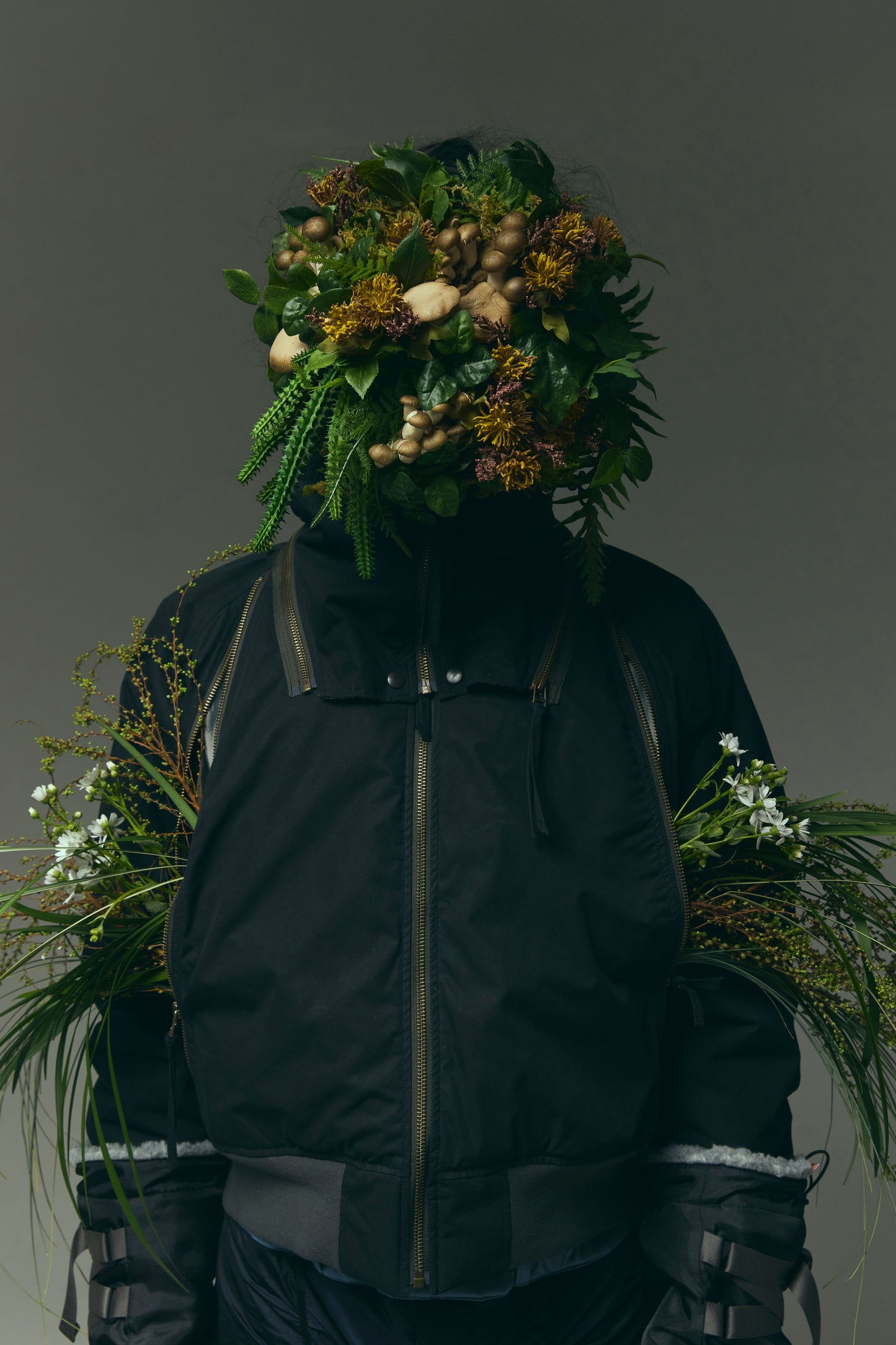 SLIT POCKET ZIP JACKET