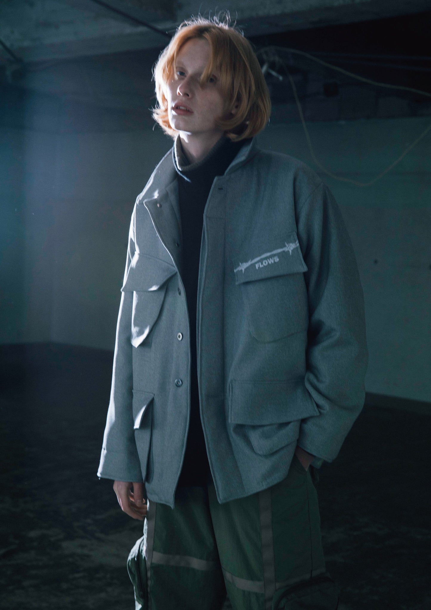 COMBI TURTLE KNIT【SAMPLE】