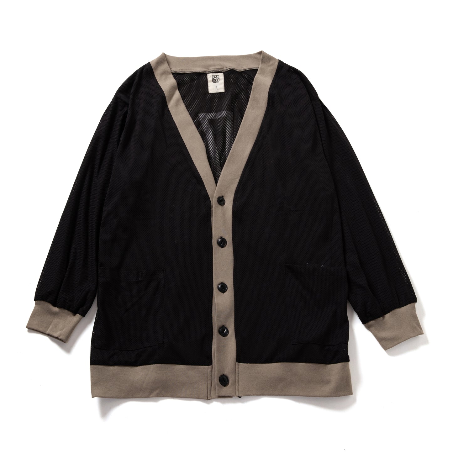 MESH CARDIGAN