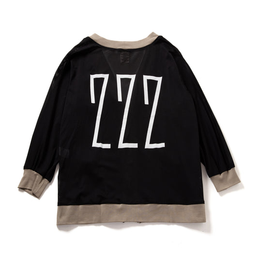 MESH CARDIGAN