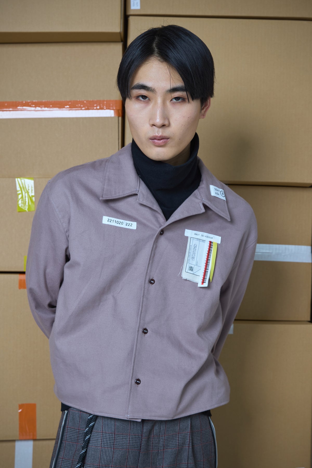 LABELLED OP COLLAR SHIRT