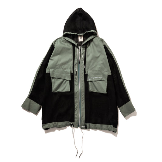 "ANDALOU"MESH PARKA 【SAMPLE】