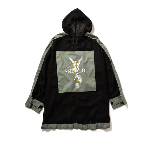 "ANDALOU"MESH PARKA 【SAMPLE】