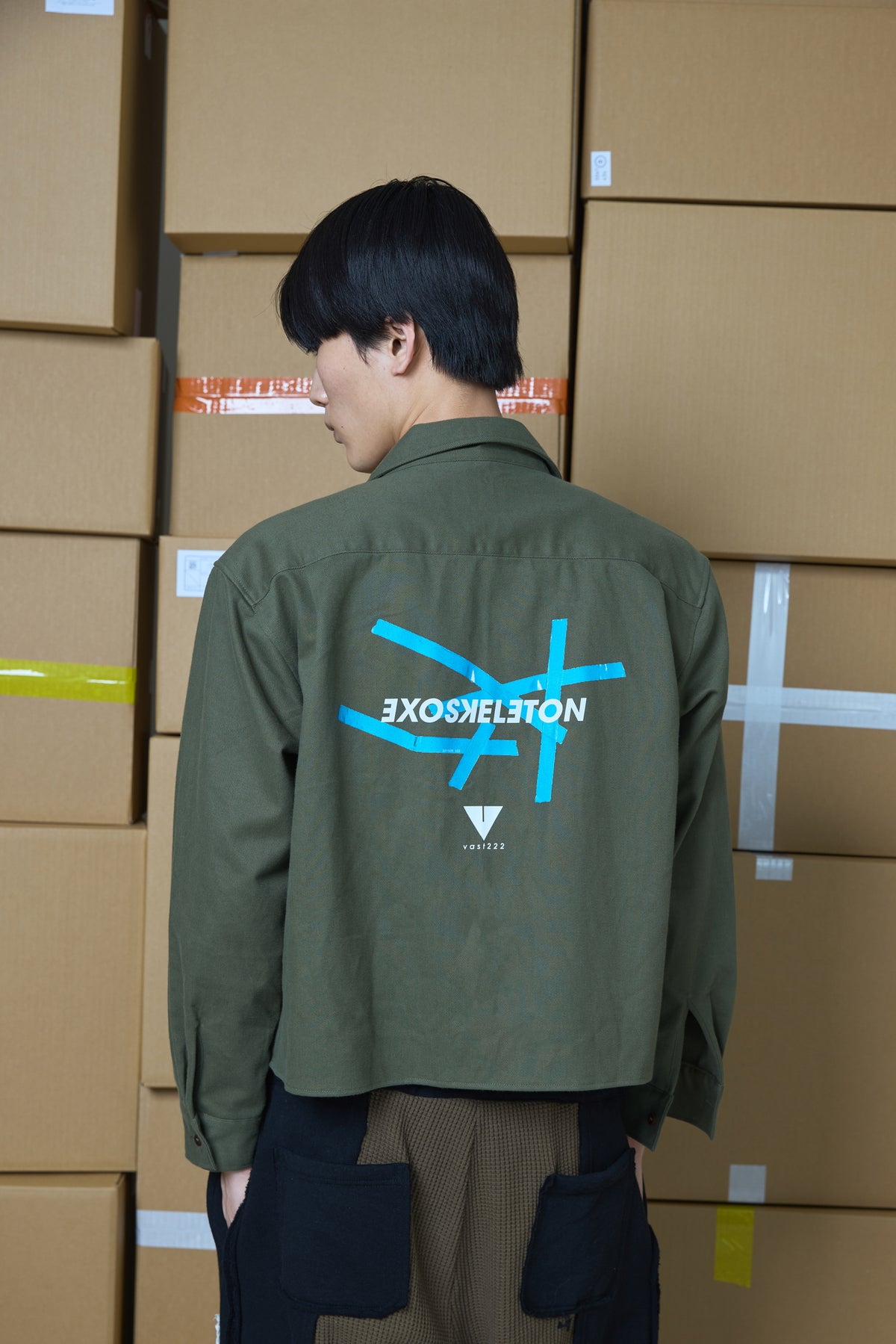 LABELLED OP COLLAR SHIRT