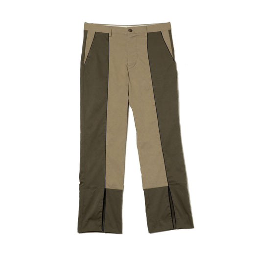 PANEL FRONT SLIT PANTS