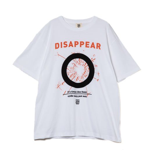 "DISAPPEAR" PRINT TEE