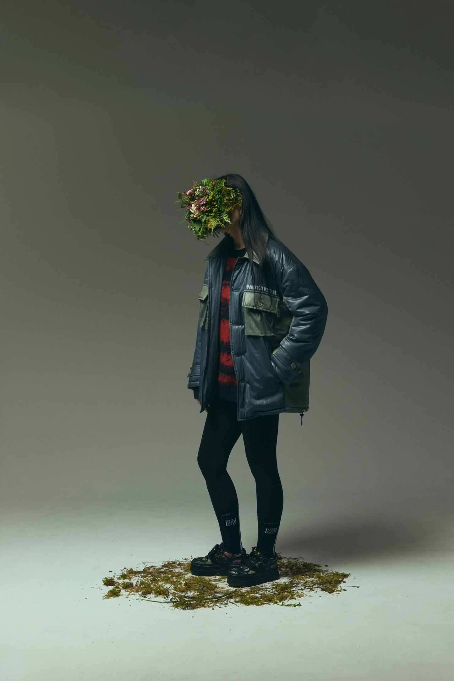 BICOLOR PADDING JACKET