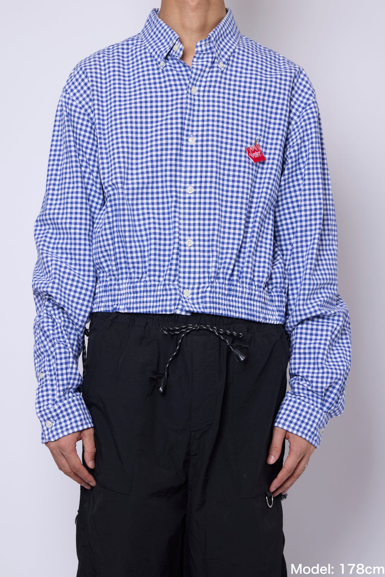 CROPPED BLOUSON SHIRT