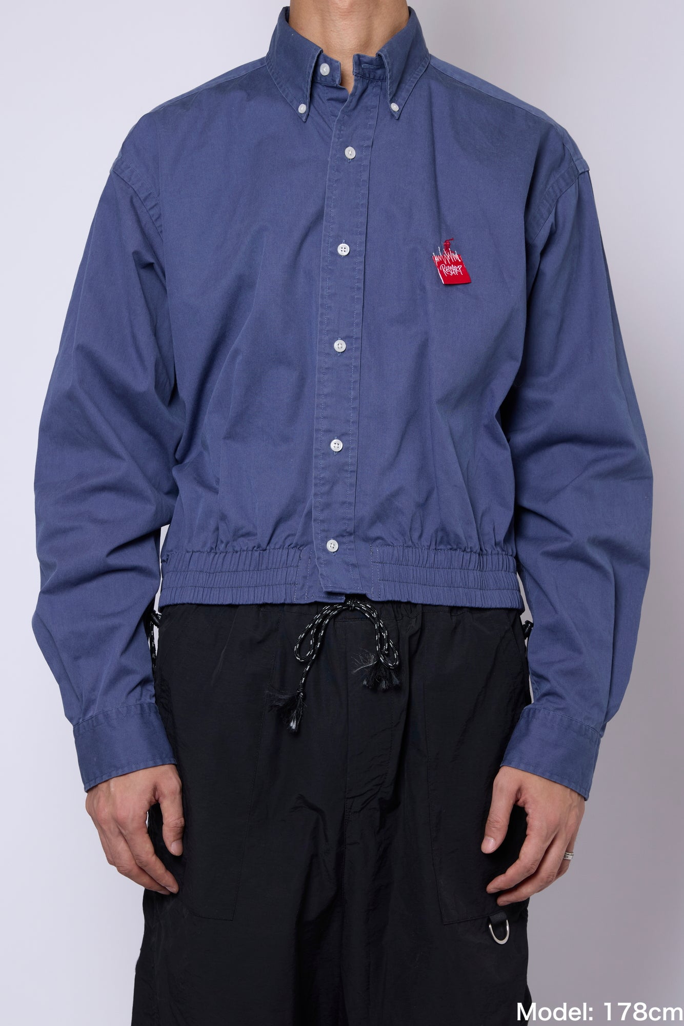 CROPPED BLOUSON SHIRT