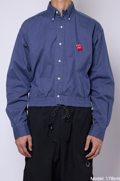 CROPPED BLOUSON SHIRT