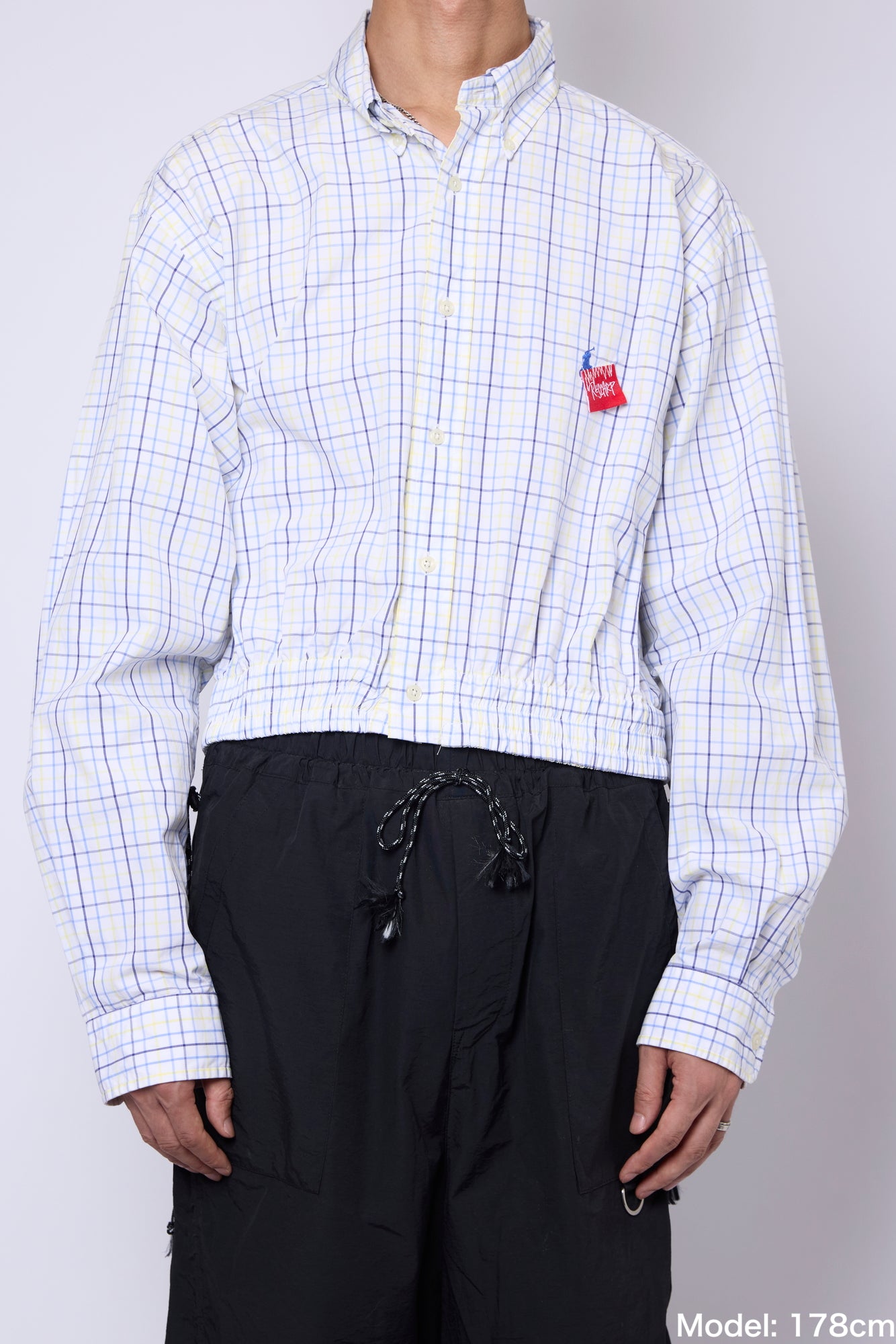 CROPPED BLOUSON SHIRT