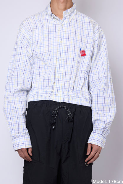CROPPED BLOUSON SHIRT
