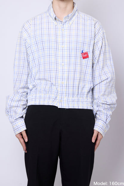 CROPPED BLOUSON SHIRT