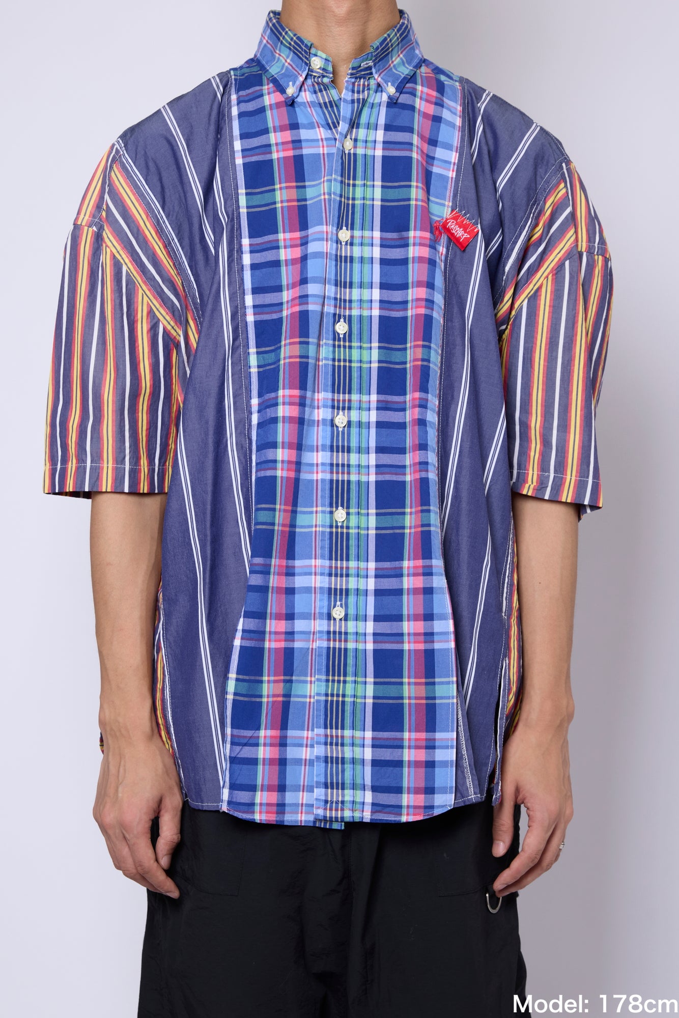 MULTI-SLIT H/S SHIRT