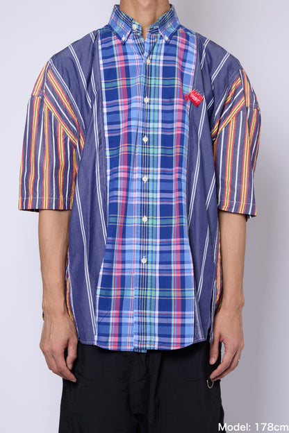 MULTI-SLIT H/S SHIRT