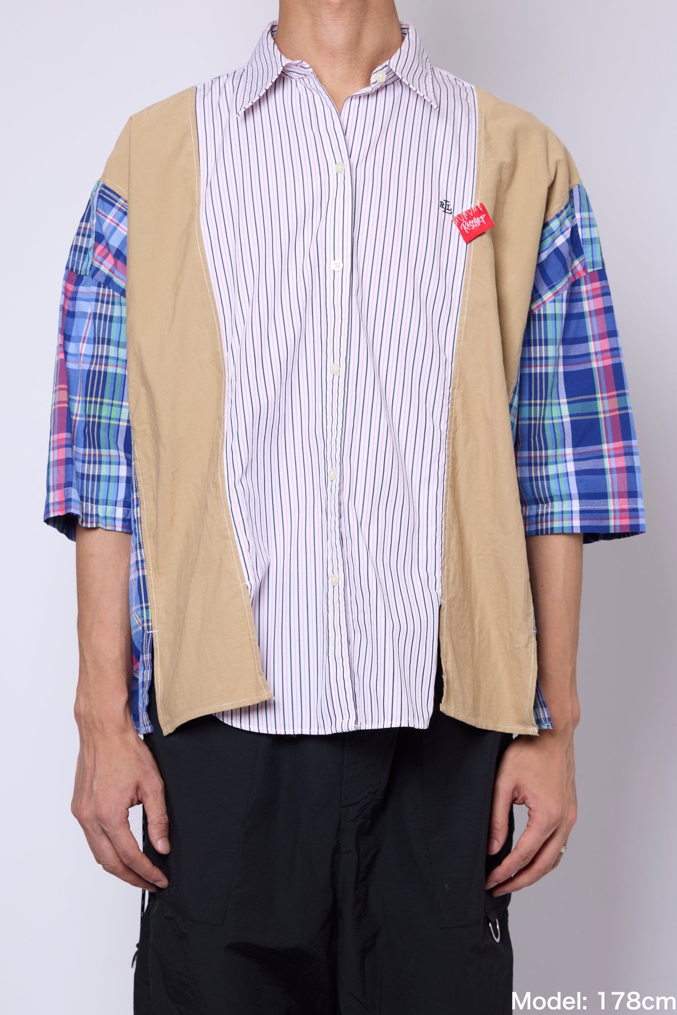 MULTI-SLIT H/S SHIRT