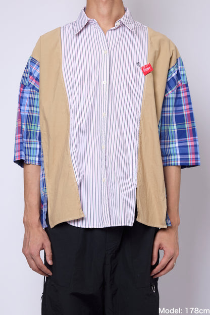MULTI-SLIT H/S SHIRT