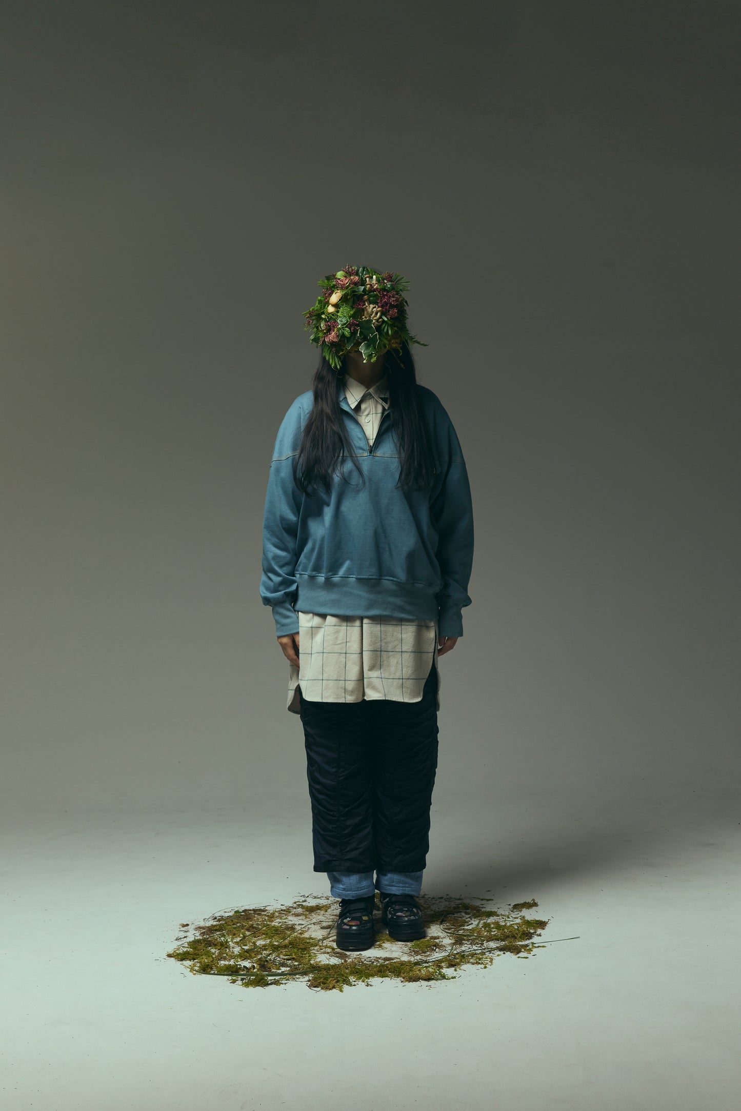 GATHER LAYERED PANTS