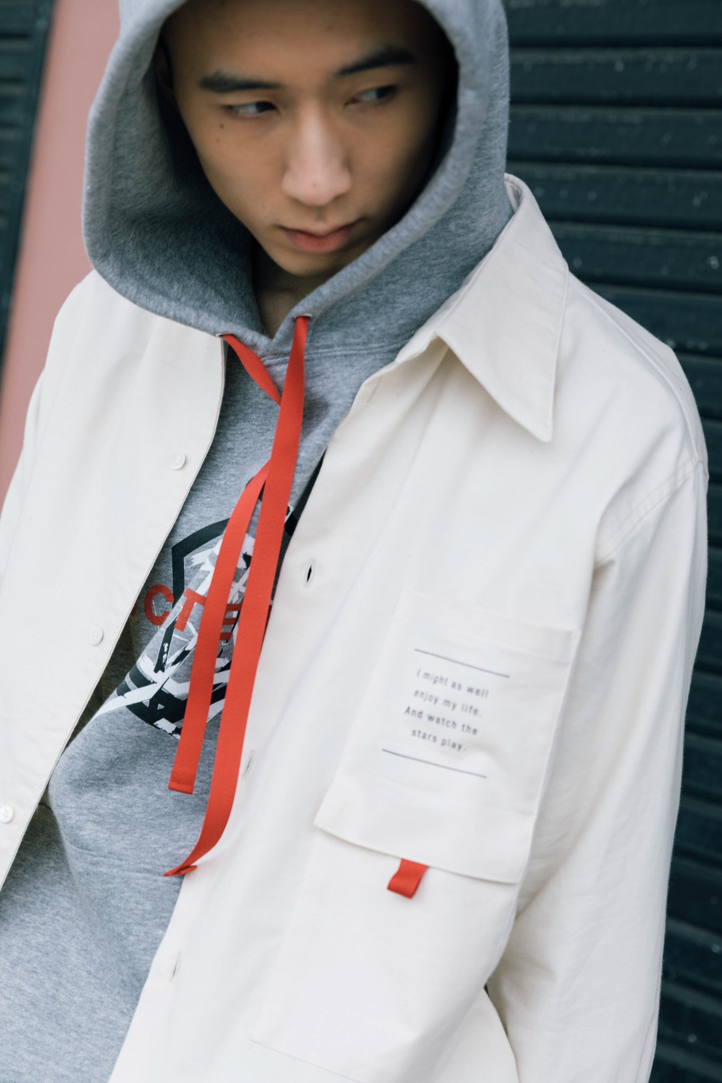 "SCATTERED" P/O PARKA