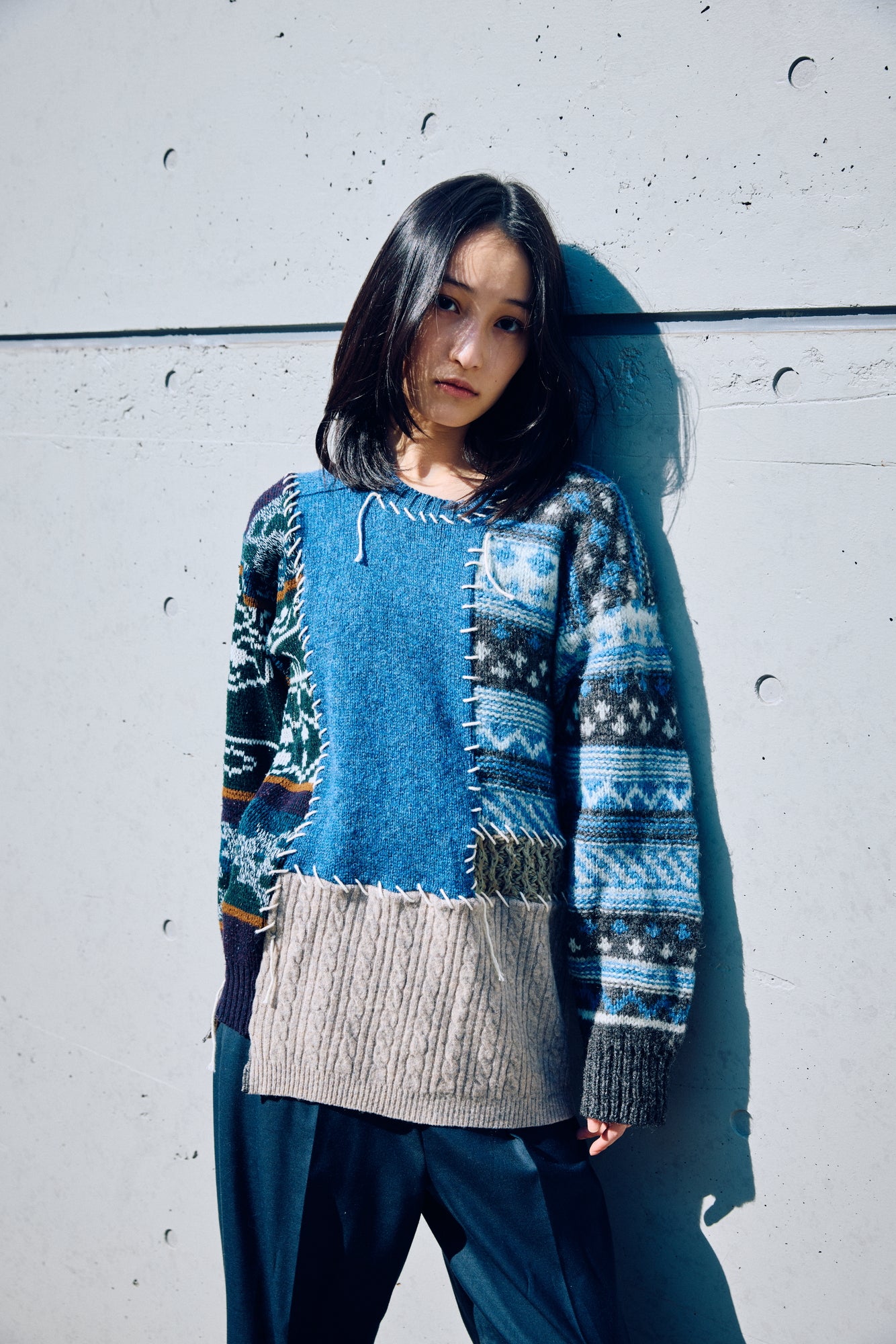 HAND STITCH KNIT