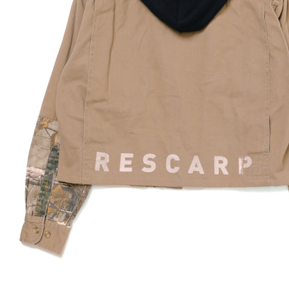 HOODED SHORT SHIRT