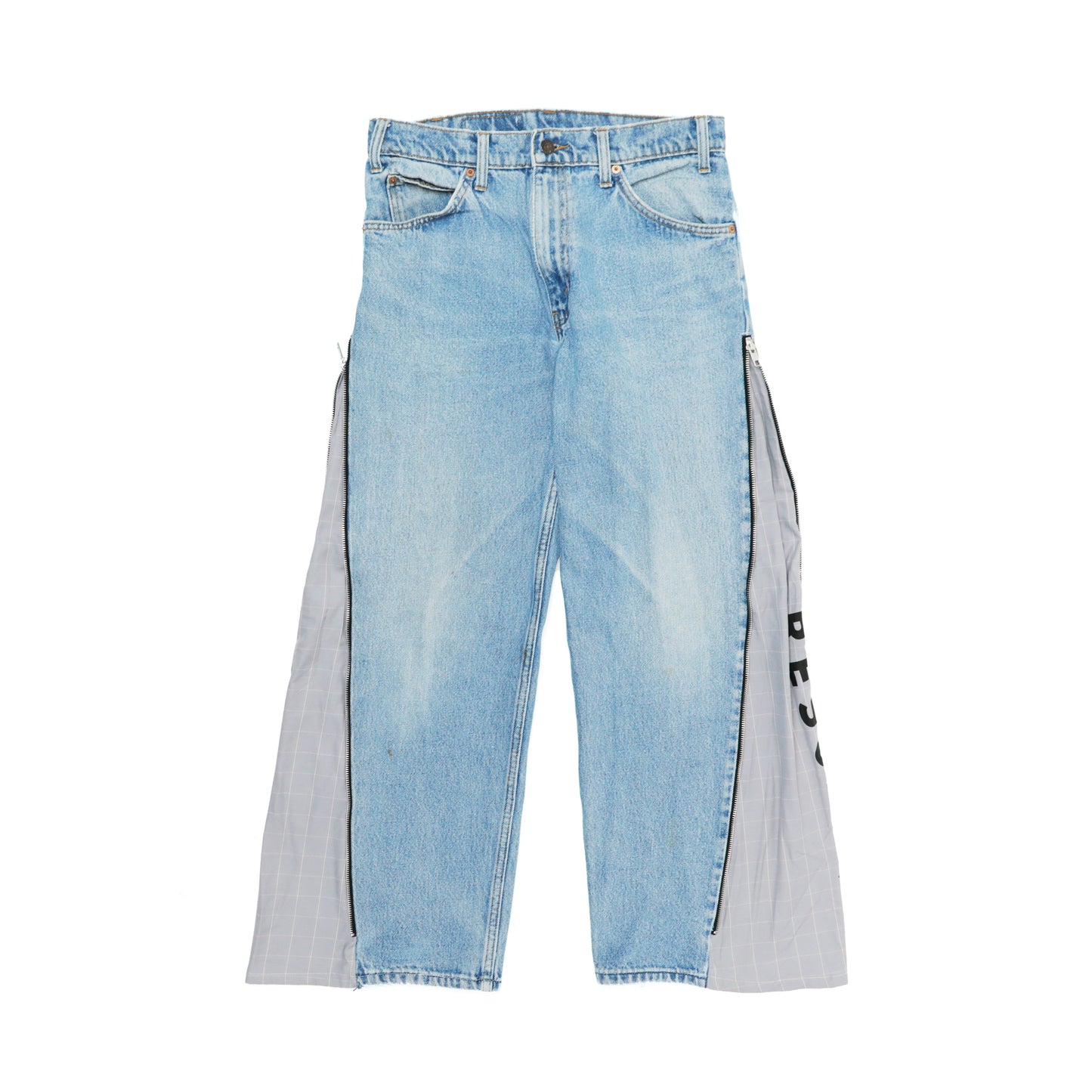 SIDE ZIP FLARE PANTS