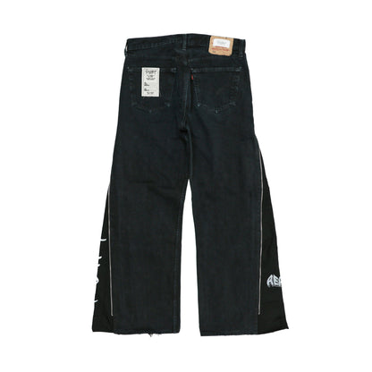 SIDE ZIP FLARE PANTS