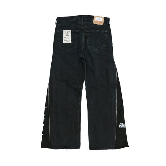 SIDE ZIP FLARE PANTS