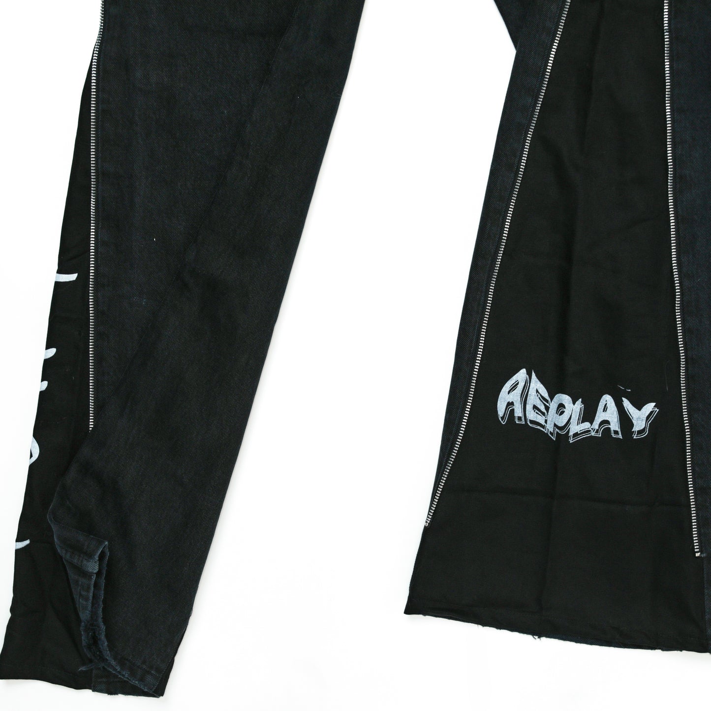 SIDE ZIP FLARE PANTS