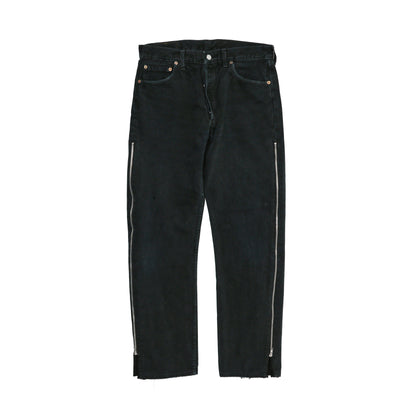 SIDE ZIP FLARE PANTS