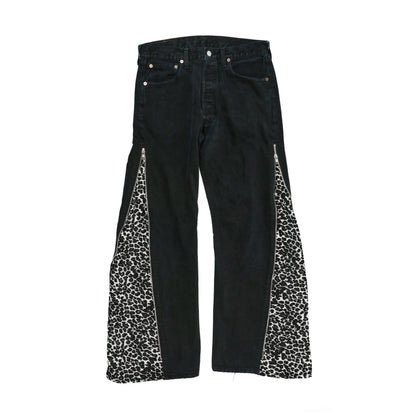 SIDE ZIP FLARE PANTS