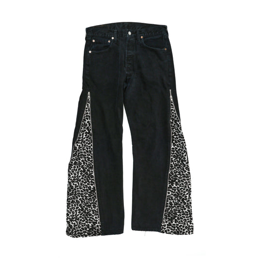 SIDE ZIP FLARE PANTS